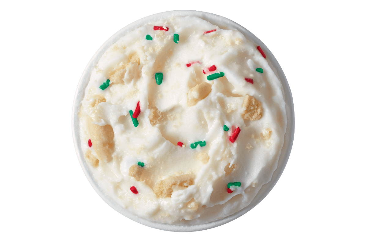 Frosted Sugar Cookie Blizzard Treat